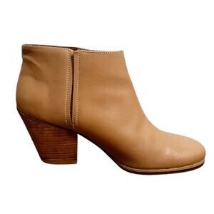 Rachel Comey Mars Brown Tan Leather Ankle Boots Size 8